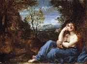 Annibale Carracci Penitent Magdalen in a Landscape oil painting artist